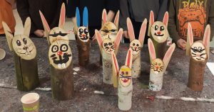 Mehr über den Artikel erfahren Osterhasenbasteln in der Jungschar